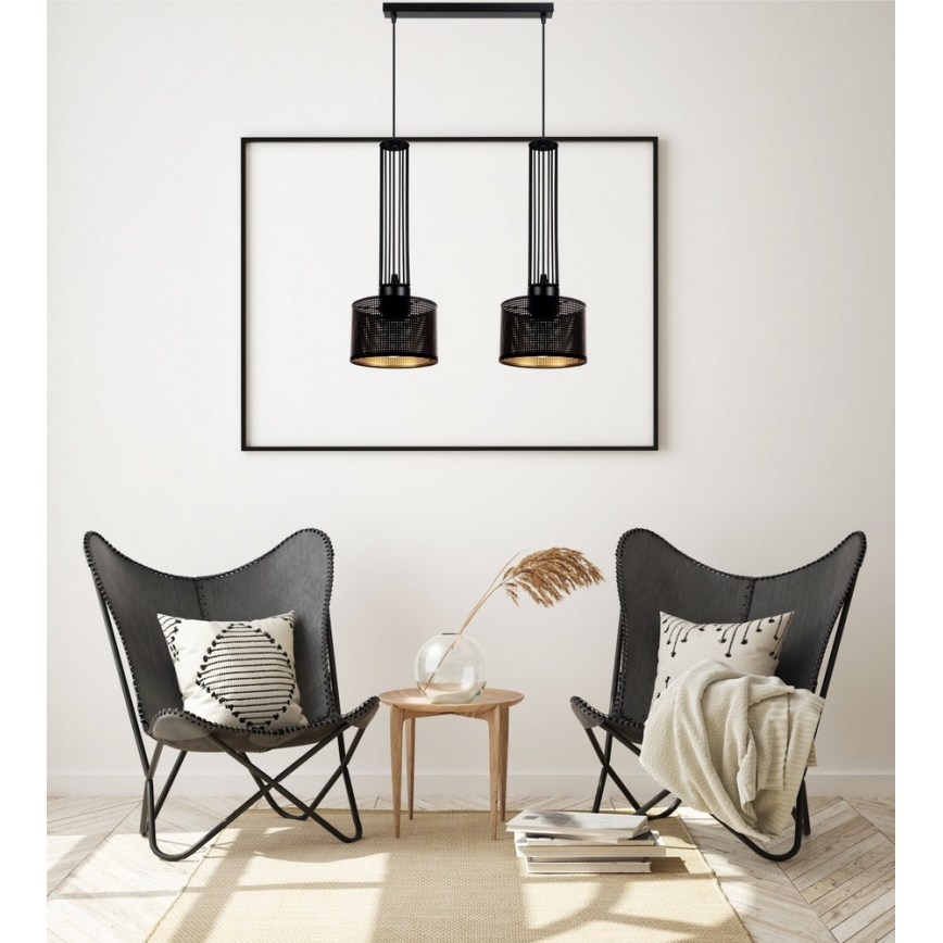 Luster na lanku ELIS 2xE27/60W/230V