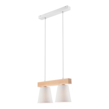 Luster na lanku ENRICO 2xE27/60W/230V