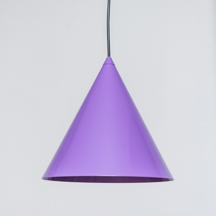 Luster na lanku ETNA II 1xE27/15W/230V pr. 25 cm fialový