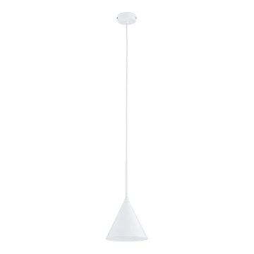 Luster na lanku FABO 1xE27/15W/230V biela