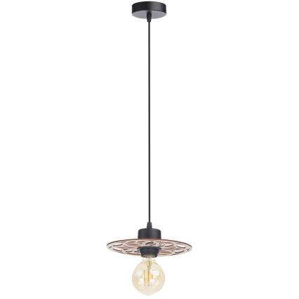 Luster na lanku FALCO 1xE27/60W/230V pr. 20 cm béžová