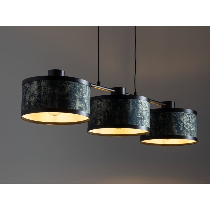 Luster na lanku GLORY 3xE27/60W/230V