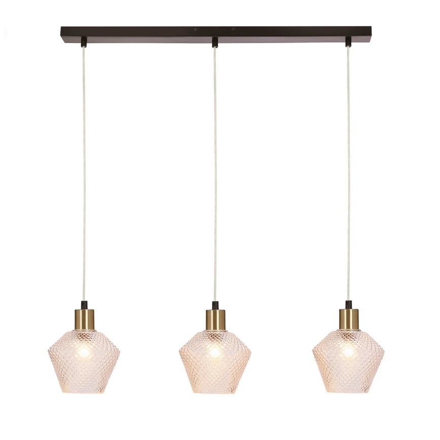 Luster na lanku GRENIKO 3xE14/40W/230V