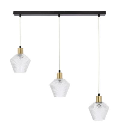 Luster na lanku GRENIKO 3xE14/40W/230V