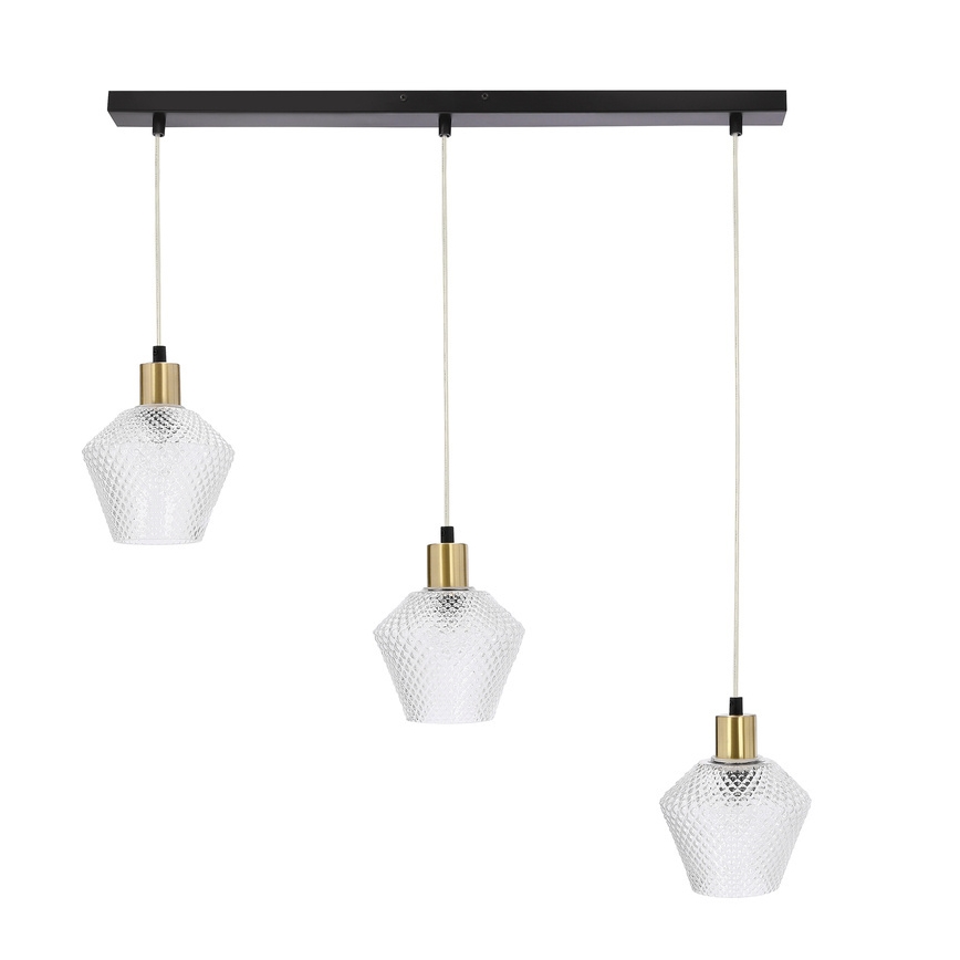 Luster na lanku GRENIKO 3xE14/40W/230V