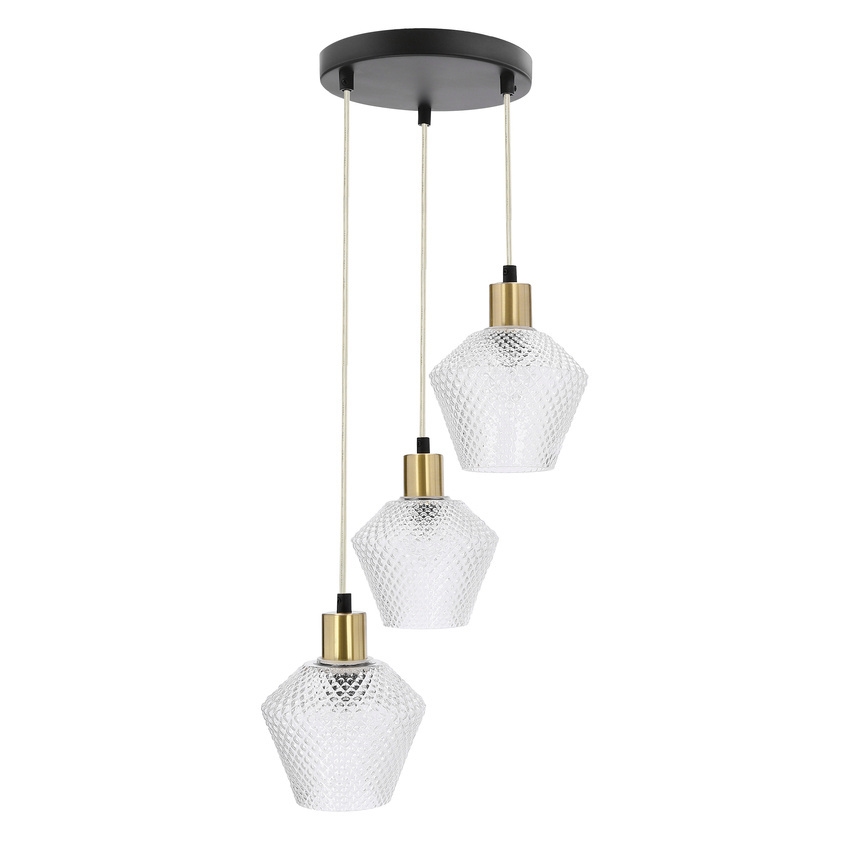Luster na lanku GRENIKO 3xE14/40W/230V