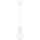 Luster na lanku HALO 1xG9/8W/230V pr. 12 cm biela