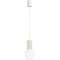 Luster na lanku HALO 1xG9/8W/230V pr. 12 cm krémová