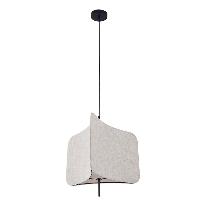 Luster na lanku HAVANA 1xE27/20W/230V pr. 50 cm béžová