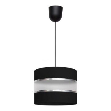 Luster na lanku HELEN 1xE27/15W/230V čierna