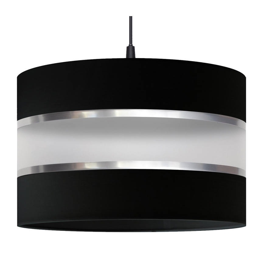 Luster na lanku HELEN 1xE27/15W/230V čierna
