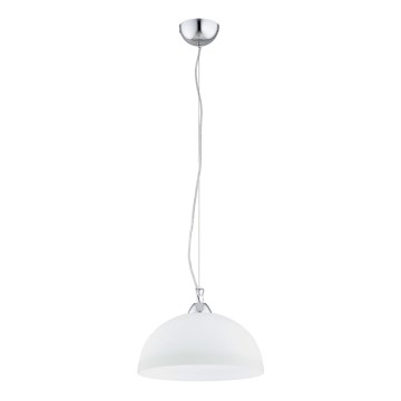 Luster na lanku HILIA 1xE27/15W/230V biela