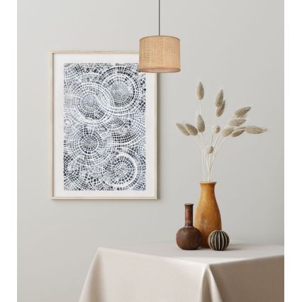 Luster na lanku IRMA 1xE27/60W/230V pr. 20 cm