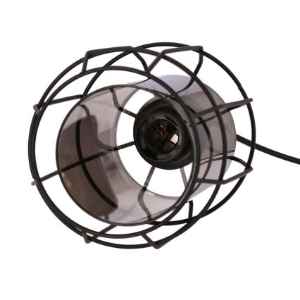 Luster na lanku JONERA 1xE27/40W/230V čierna