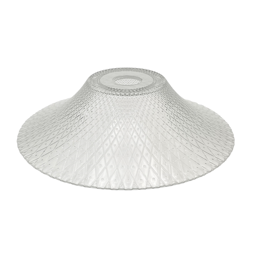 Luster na lanku JULL 1xE27/15W/230V lesklý chróm/číre sklo