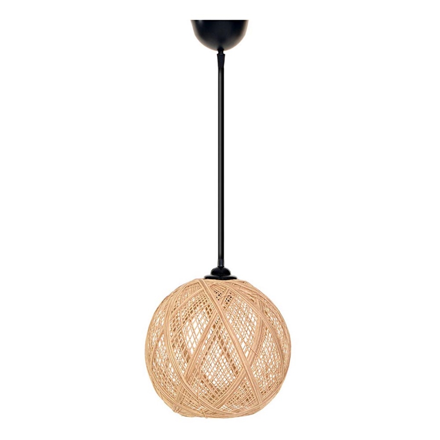 Luster na lanku JUTE 1xE27/60W/230V béžová