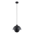 Luster na lanku KUGER 1xE27/15W/230V čierna