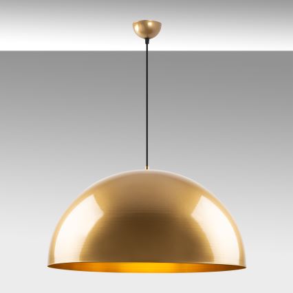 Luster na lanku KURE 1xE27/40W/230V zlatá