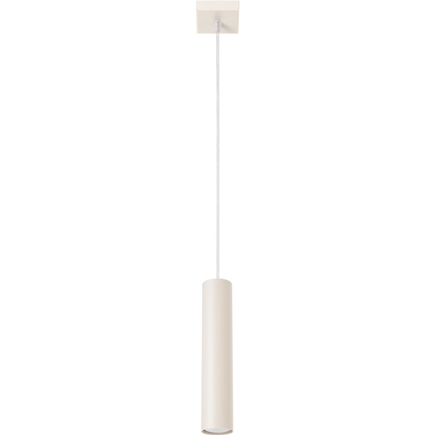 Luster na lanku LAGOS 1xGU10/10W/230V krémová