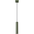 Luster na lanku LAGOS 1xGU10/10W/230V zelená