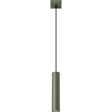 Luster na lanku LAGOS 1xGU10/10W/230V zelená