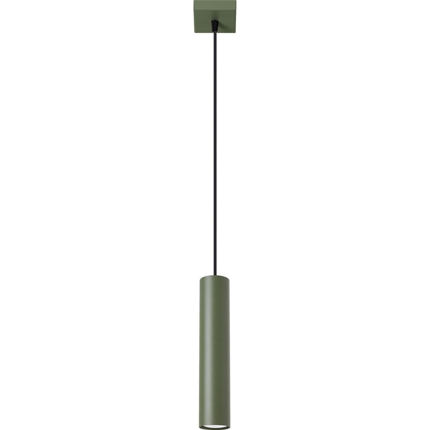 Luster na lanku LAGOS 1xGU10/10W/230V zelená