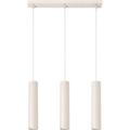 Luster na lanku LAGOS 3xGU10/10W/230V krémová