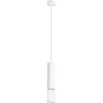 Luster na lanku LAMI 1xGU10/10W/230V biela
