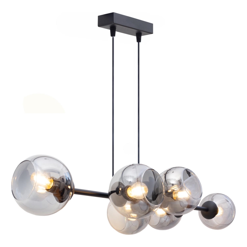 Luster na lanku LATIL 6xE27/60W/230V