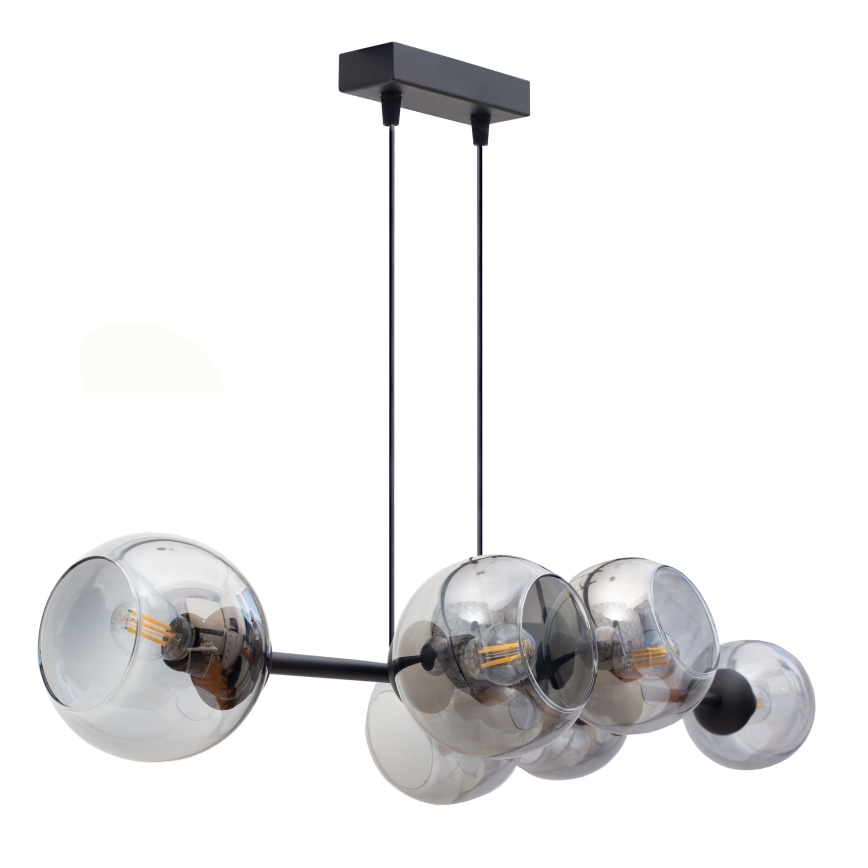 Luster na lanku LATIL 6xE27/60W/230V