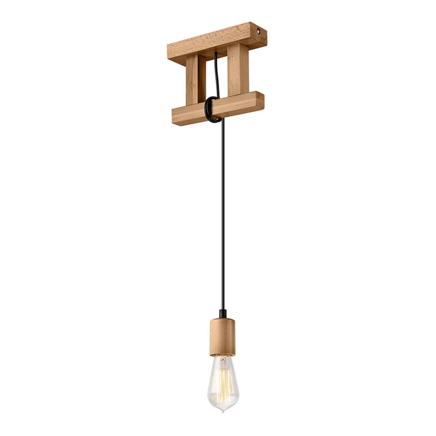 Luster na lanku LEON 1xE27/60W/230V buk