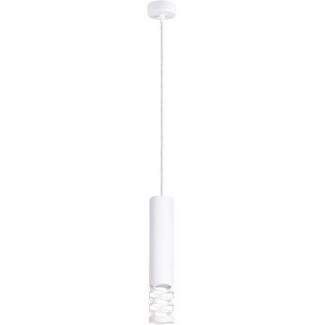 Luster na lanku LIRO 1xGU10/10W/230V biela