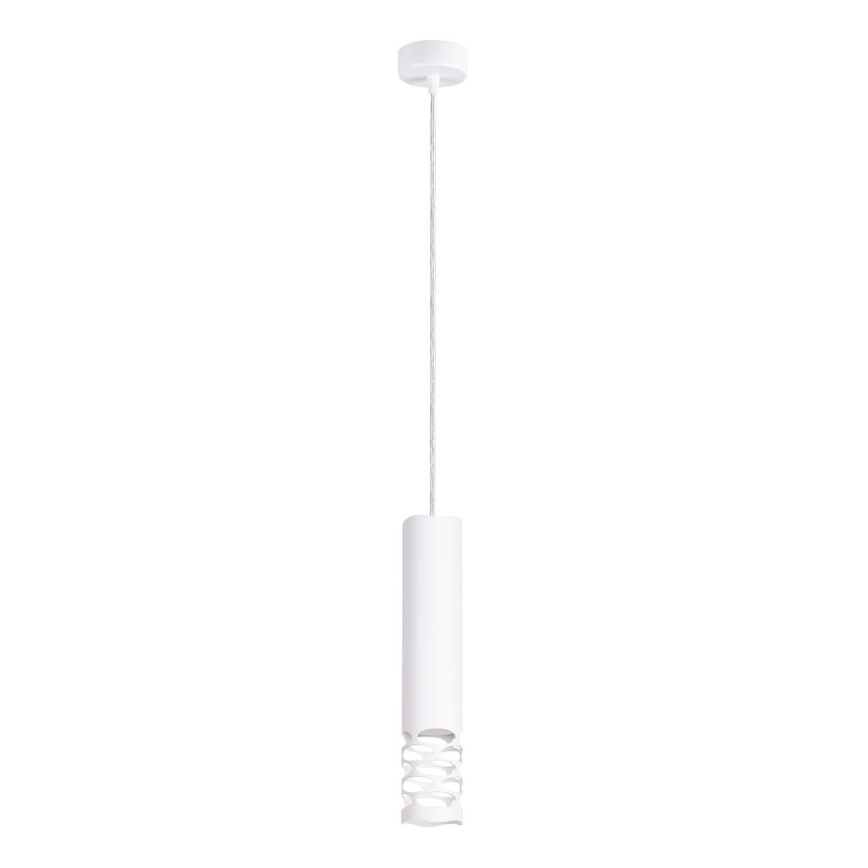 Luster na lanku LIRO 1xGU10/10W/230V biela