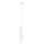 Luster na lanku LIRO 1xGU10/10W/230V biela