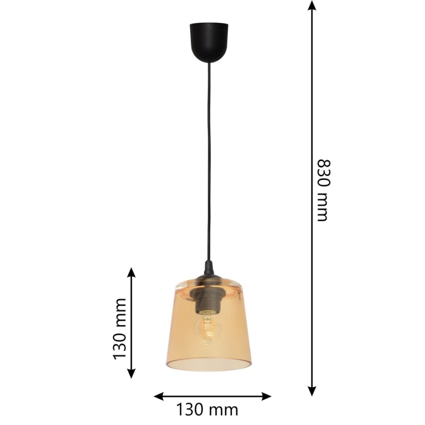 Luster na lanku LUCEA 1xE27/15W/230V