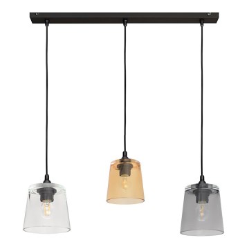 Luster na lanku LUCEA 3xE27/15W/230V