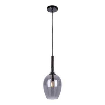 Luster na lanku LUGANO 1xE14/40W/230V šedá