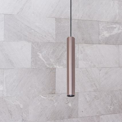Luster na lanku LUNGOMARE 1xGU10/10W/230V matný chróm
