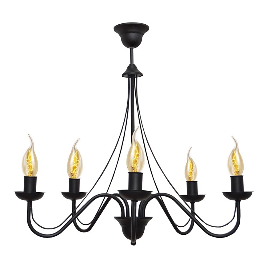 Luster na lanku MALBO II 5xE14/10W/230V