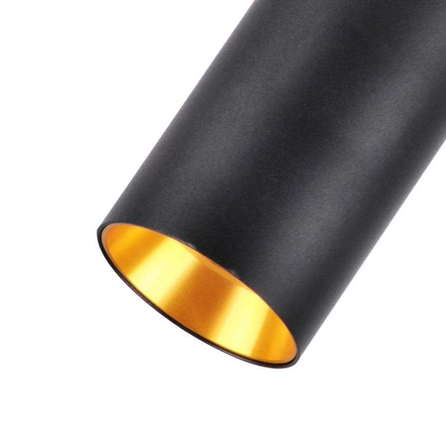 Luster na lanku MARIBEL 4xGU10/10W/230V čierna