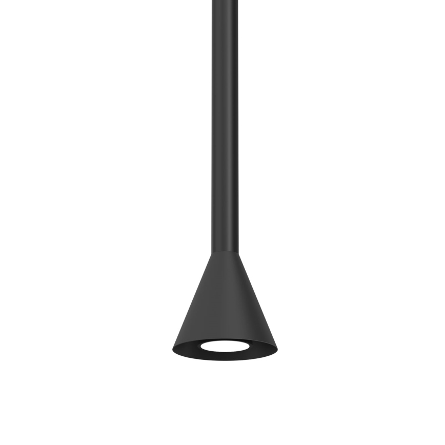 Luster na lanku MAZZO 1xGU10/8W/230V čierny