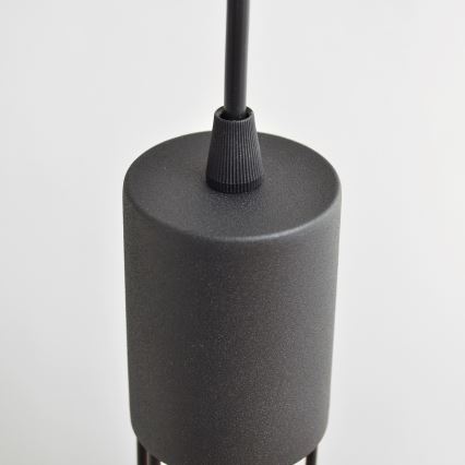 Luster na lanku MELODY 2xE27/15W/230V čierna