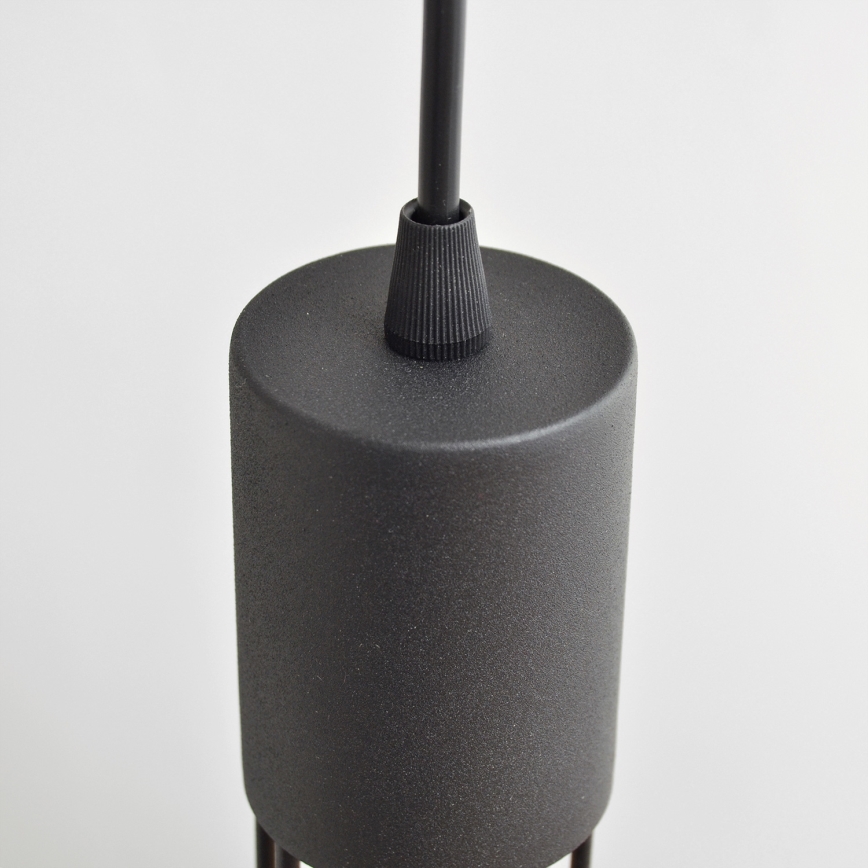 Luster na lanku MELODY 2xE27/15W/230V čierna