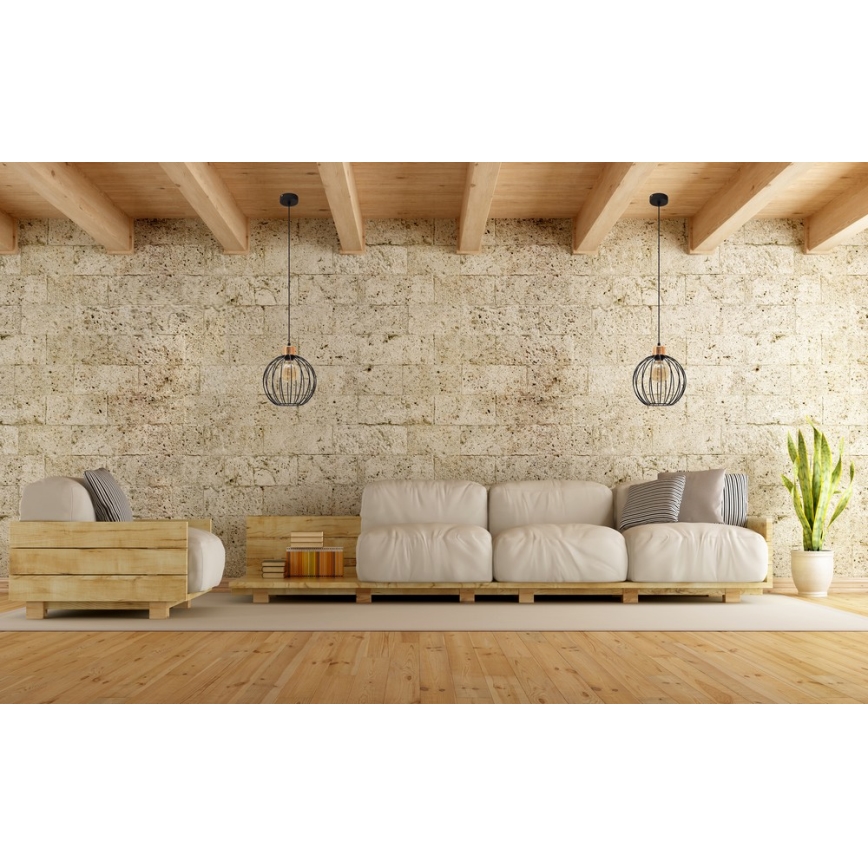 Luster na lanku MERCURE 1xE27/15W/230V