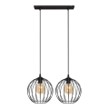 Luster na lanku MERCURE 2xE27/15W/230V
