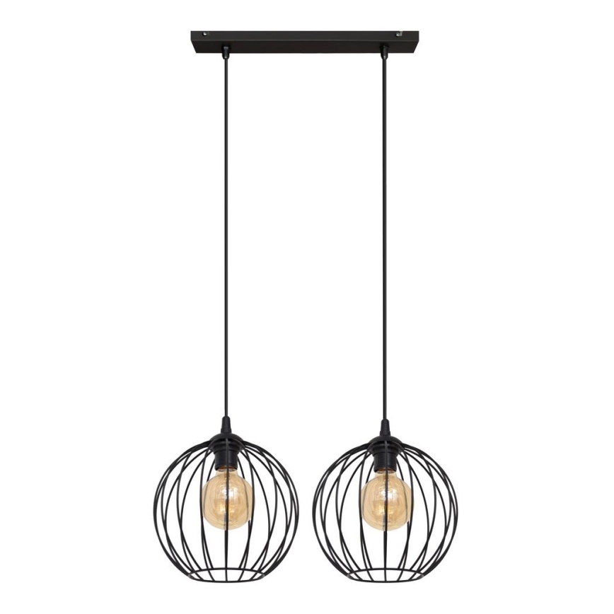 Luster na lanku MERCURE 2xE27/15W/230V
