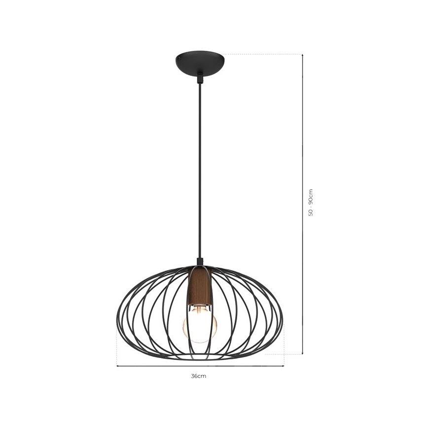 Luster na lanku MERIDIANO 1xE27/60W/230V