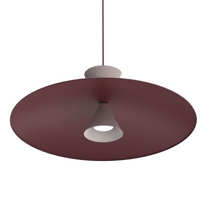 Luster na lanku MISTIC 1xGX53/15W/230V bordová