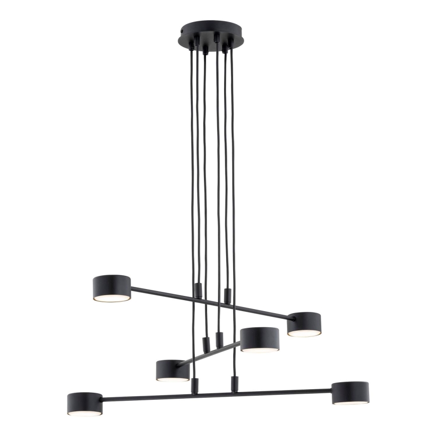 Luster na lanku MODUS 6xGX53/10W/230V čierna