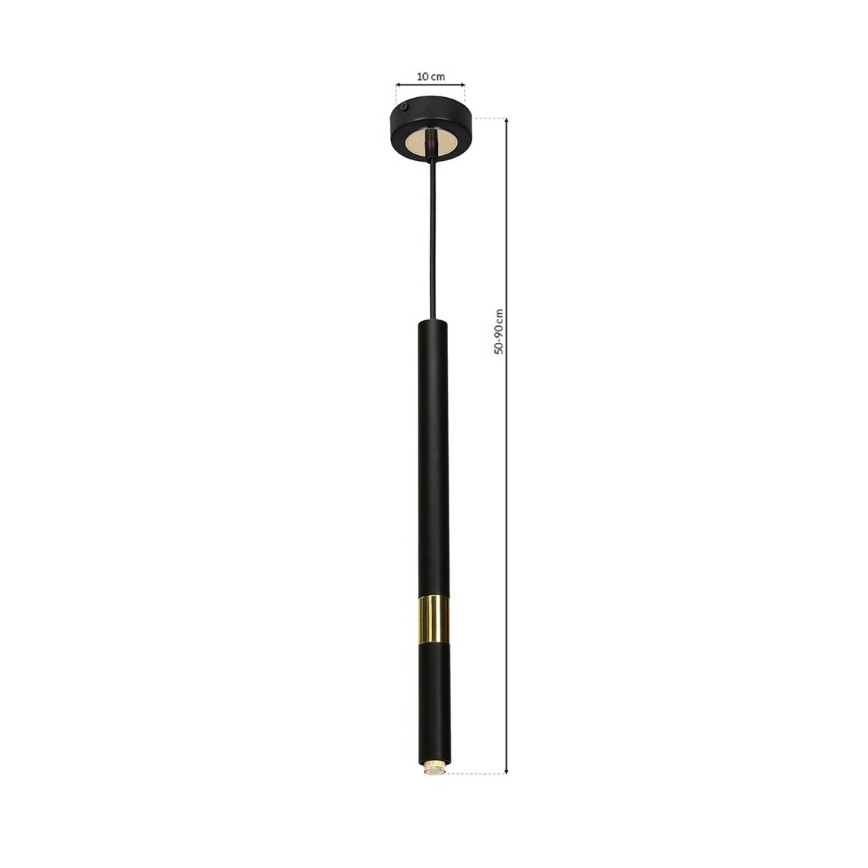 Luster na lanku MONZA 1xG9/7W/230V